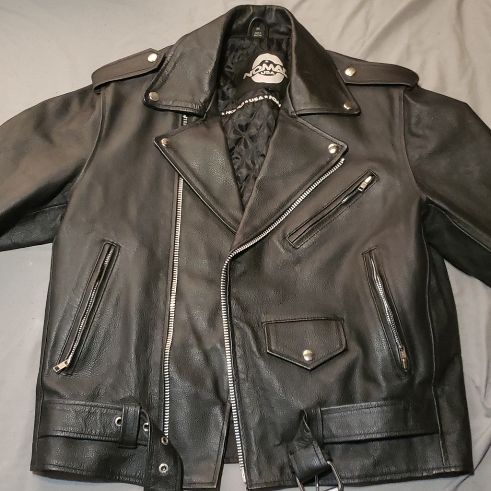 Leather jacket